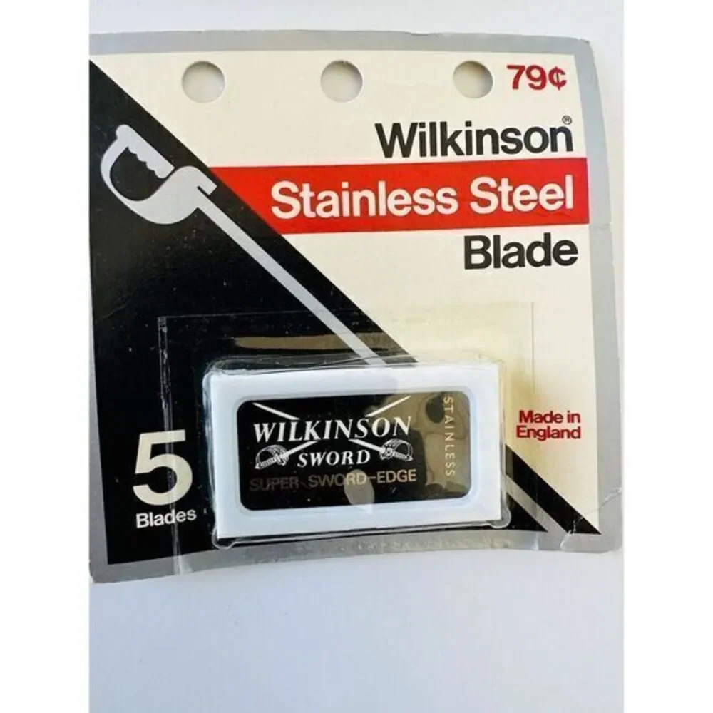 Wilkinson Sword Stainless Steel Razor Blades Pack Of 5 Set Of Two.‎ See Photos